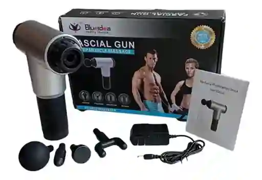 Masajeador Corporal De Relajacion Muscular Plateado