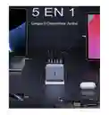 Cargador Ugreen Carga Rápida 100w 5 Puertos 4 Usb C 1 Usb A