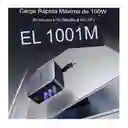 Cargador Ugreen Carga Rápida 100w 5 Puertos 4 Usb C 1 Usb A