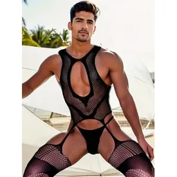 Malla Masculina Cuerpo Completo Para Atrevidos Sin Filtro