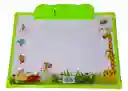 Tablero Inteligente Con Sonidos Didáctico Doble Cara Verde