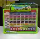 Tablero Inteligente Con Sonidos Didáctico Doble Cara Verde
