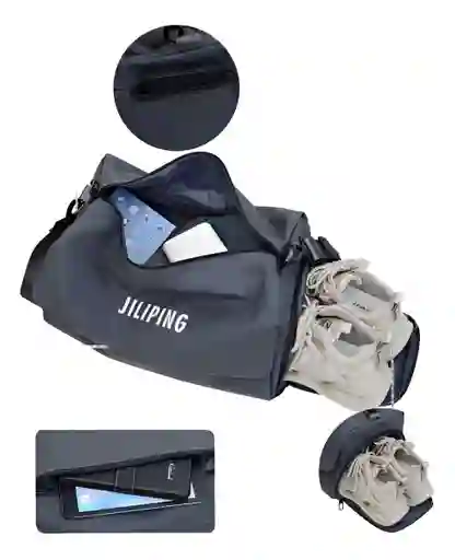 Bolso Deportivo Maletín Viaje Maleta Gimnasio Hombre Y Mujer