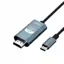 Cable Tipo C A Hdmi 4k 60hz (1.5mts) Original