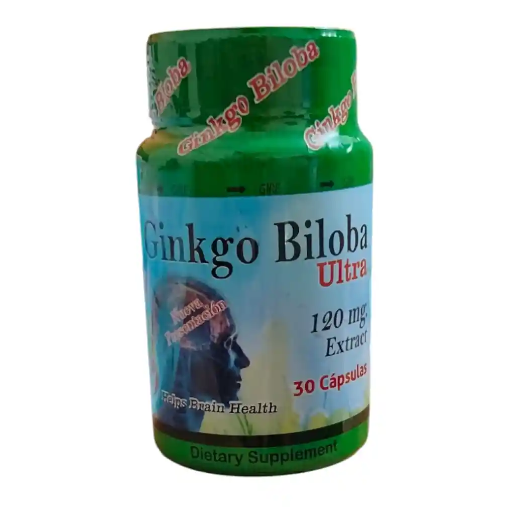 Ginkgo Biloba Ultra 120mg X 30 Capsulas