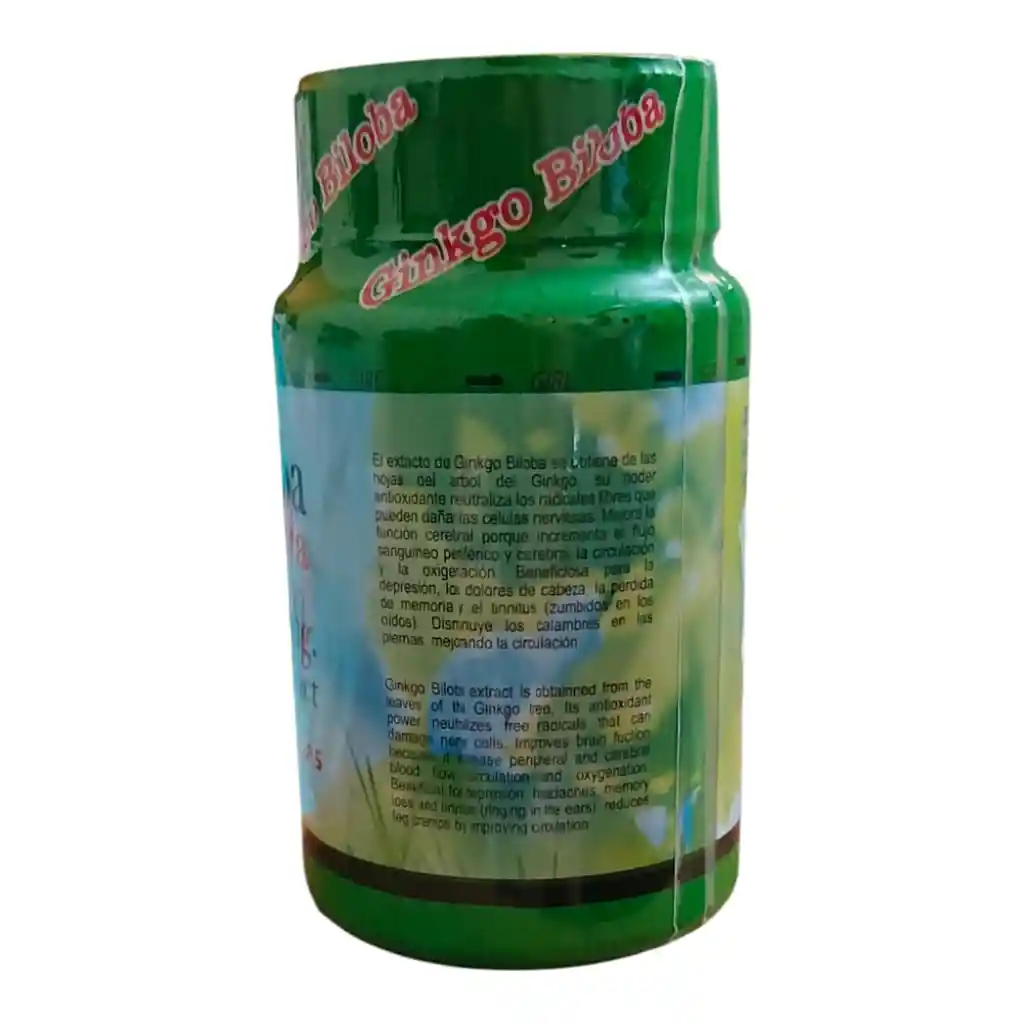 Ginkgo Biloba Ultra 120mg X 30 Capsulas