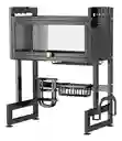 Escurridor Platos Cocina Con Gabinete Color Negro
