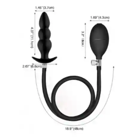 Plug Dilatador Anal Inflable