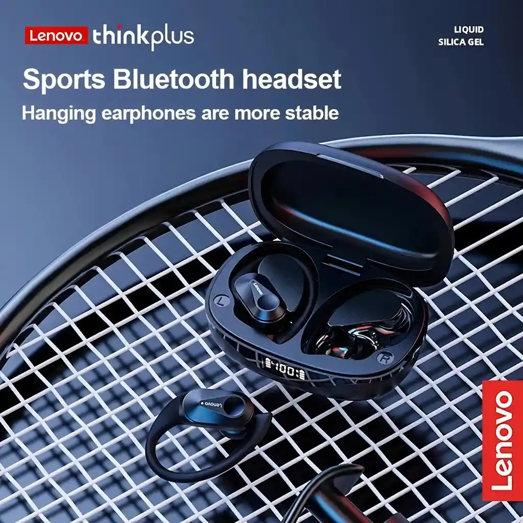 Audífonos Lenovo Thinkplus Livepods Lp75 Inalámbrico Gaming Deportivos Negro