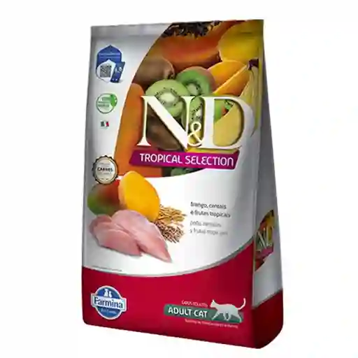 Alimento Para Gato Adulto N&d Tropical Pollo 1,5kg