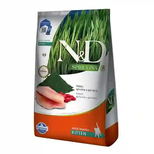 Alimento Para Gato Cachorro N&d Spirulina Tilapia 1,5kg