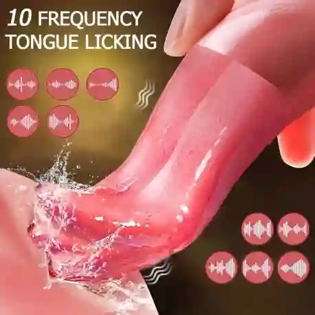 Lengua Vibradora Masturbadora 10 Modos