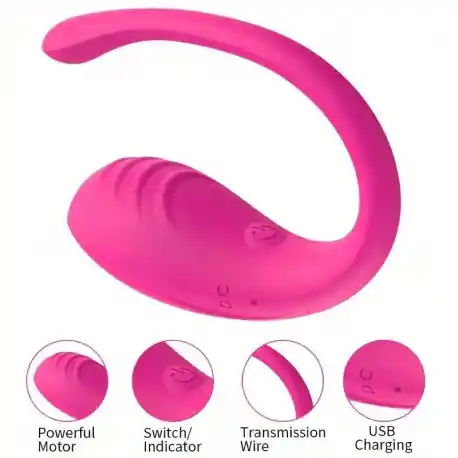 Huevo Vibrador Remoto Con App