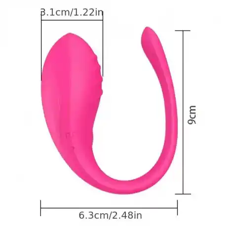 Huevo Vibrador Remoto Con App