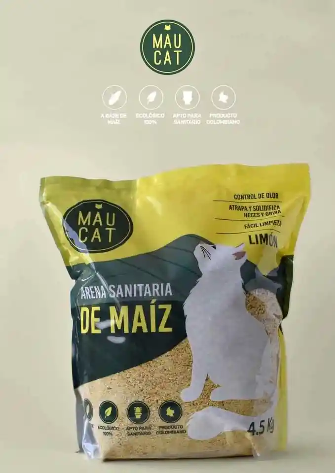 Arena Maíz Café-limón 4kilos