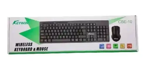 Combo Teclado Y Mouse Inalambrico Keywin Cbe-10