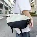 Bolso Canguro Pecho Deportivo Unisex Versatil Correa Ajustable Negro Manos Libres