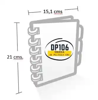 Cuaderno Rayado Pequeño 100 Hojas Diseño Niña Argollado