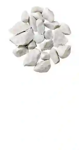 Piedra Blanca Decorativa Para Jardín, Bulto X 5 Kgs