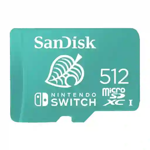 Tarjeta Micro Sdxc 512gb Sandisk / Nintendo Switch, 100mb/s