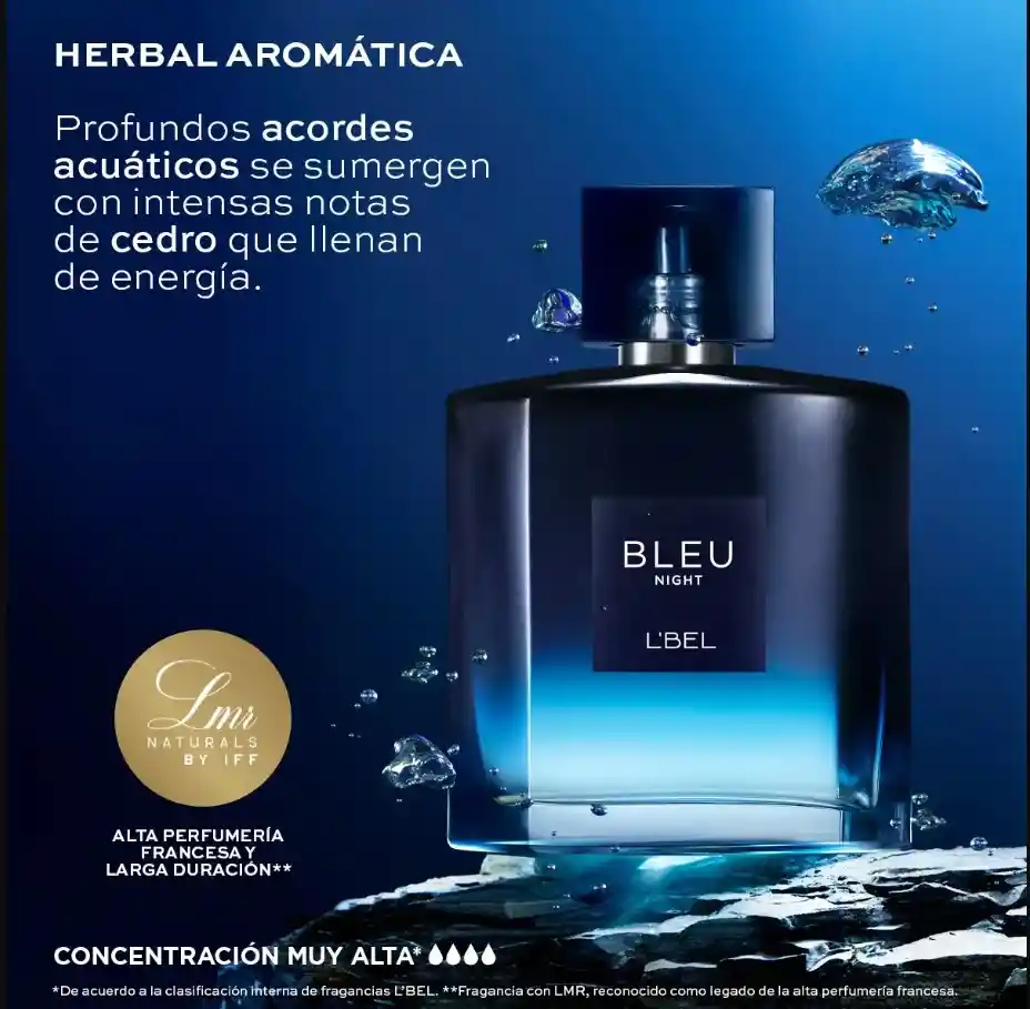 Bleu Intense Night Perfume Para Hombre