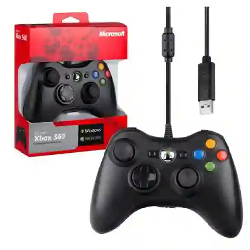 Control Para Xbox 360 Con Cable Usb