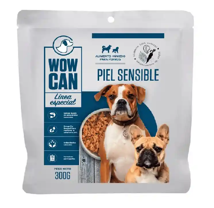 Wow Can Piel Sensible 300gr