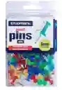 Chinche Cabeza Plastica Colores Surtidos Caja X 100 Und Aproximadamente