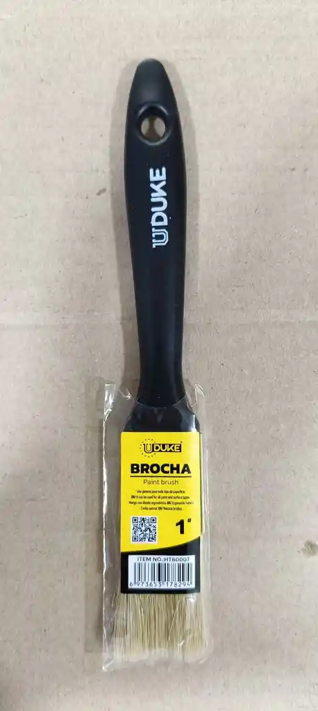 Brocha 1" Cerda Sintetica