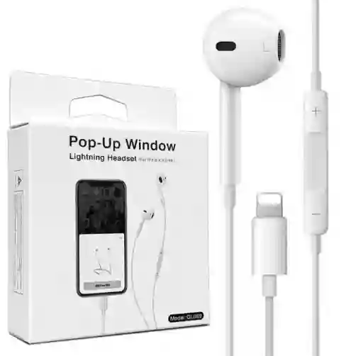Audifonos Lightning Window Pop -up Alambrico