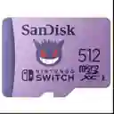 Tarjeta Micro Sdxc 512gb Sandisk / Nintendo Switch Pokémon