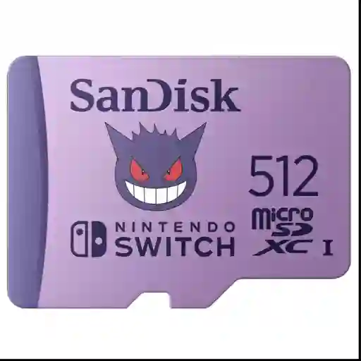 Tarjeta Micro Sdxc 512gb Sandisk / Nintendo Switch Pokémon