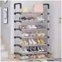 	 Organizador Zapatero Metálico 6 Niveles Shoe Rack