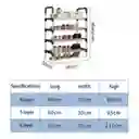 	 Organizador Zapatero Metálico 6 Niveles Shoe Rack