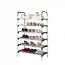 	 Organizador Zapatero Metálico 6 Niveles Shoe Rack