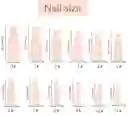 Uñas Postizas Profesionales Decoradas Largas Cuadradas Abs X24unds