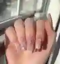 Uñas Postizas Profesionales Decoradas Largas Cuadradas Abs X24unds