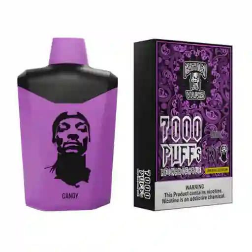 Vaporizador Snoop Dogg Death Row Candy 7000k Puffs