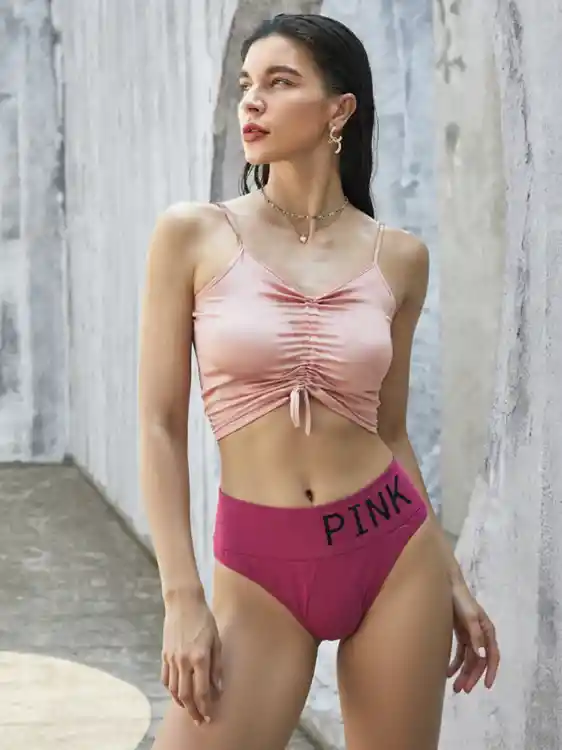 Panty Hilo Tejido Algodon Talla Unica