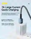 Cable Carga Rapida 100w De Nylon 2metros Usb Tipo C A Usb