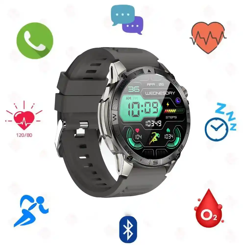 Reloj Inteligente Smartwatch Bluetooth G-tide R6 Pro Gris / Plateado