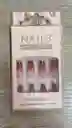 Uñas Postizas Profesionales Decoradas Medianas Gel Polish X12 Unds