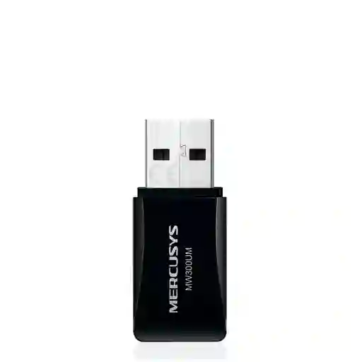 Tarjeta De Red Mercusys Mw300um Mini Inalámbrico N 300mbps