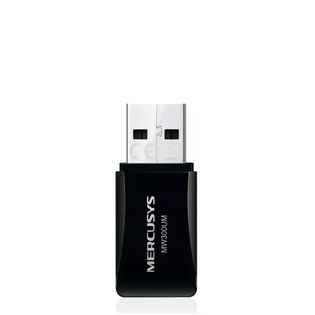 Tarjeta De Red Mercusys Mw300um Mini Inalámbrico N 300mbps