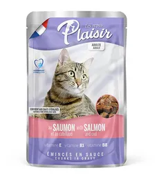 Plaisir Pouch Cat Salmon 100 Gr