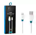 Cable Lightning A Usb 3,1a Harvic Cb-100 1 Metro