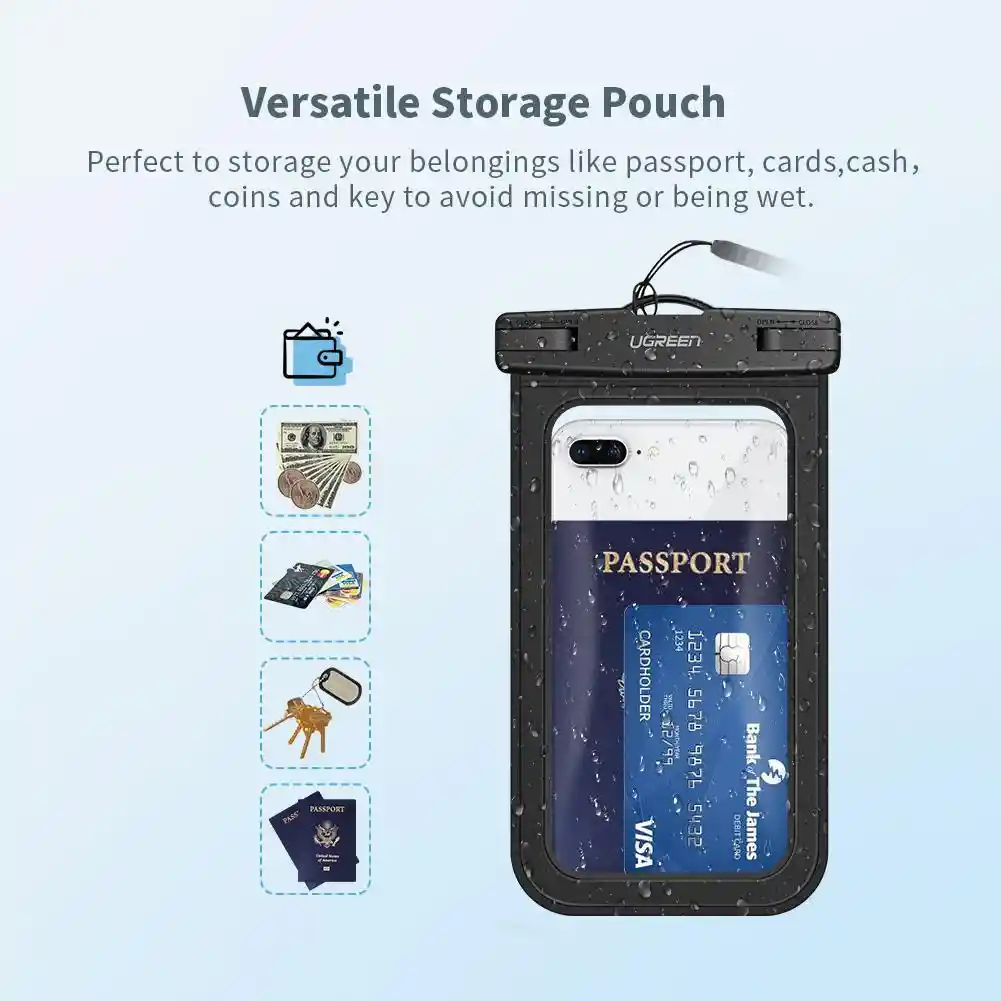 Funda Estuche Sumergible Impermeable Para Celular Original