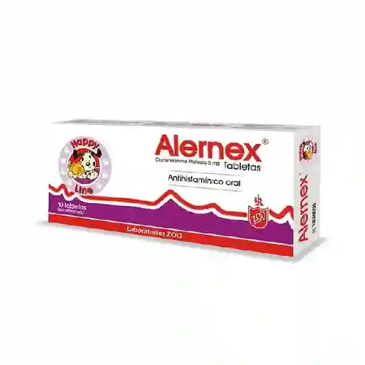 Alernex Antihistamínico Oral Para Perros Y Gatos (5 Mg)