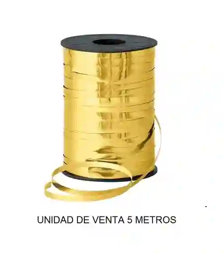 Cinta Para Globos Dorada X 5 Metros
