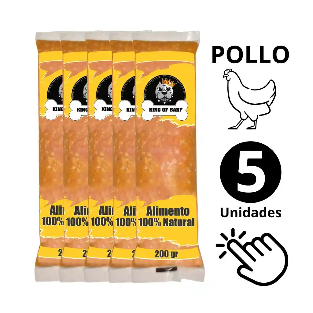 Dieta Barf Pollo X 5und